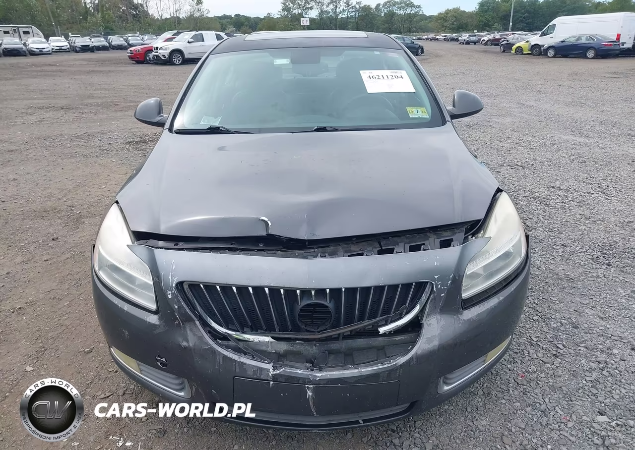 2011 Buick Regal Cxl Turbo Russelsheim VIN:W04GW5EV2B1123921 - 12