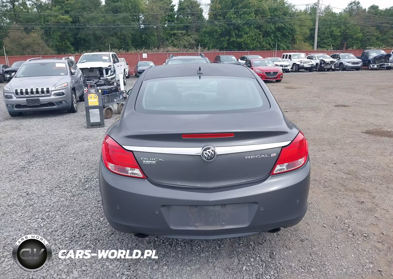 2011 Buick Regal Cxl Turbo Russelsheim VIN:W04GW5EV2B1123921 - 16