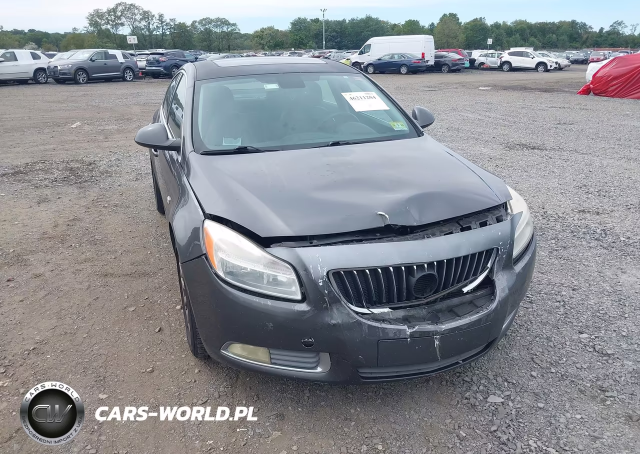 2011 Buick Regal Cxl Turbo Russelsheim VIN:W04GW5EV2B1123921 - 17