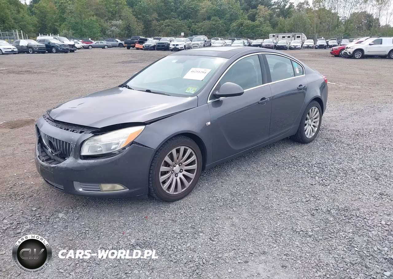 2011 Buick Regal Cxl Turbo Russelsheim VIN:W04GW5EV2B1123921 - 2