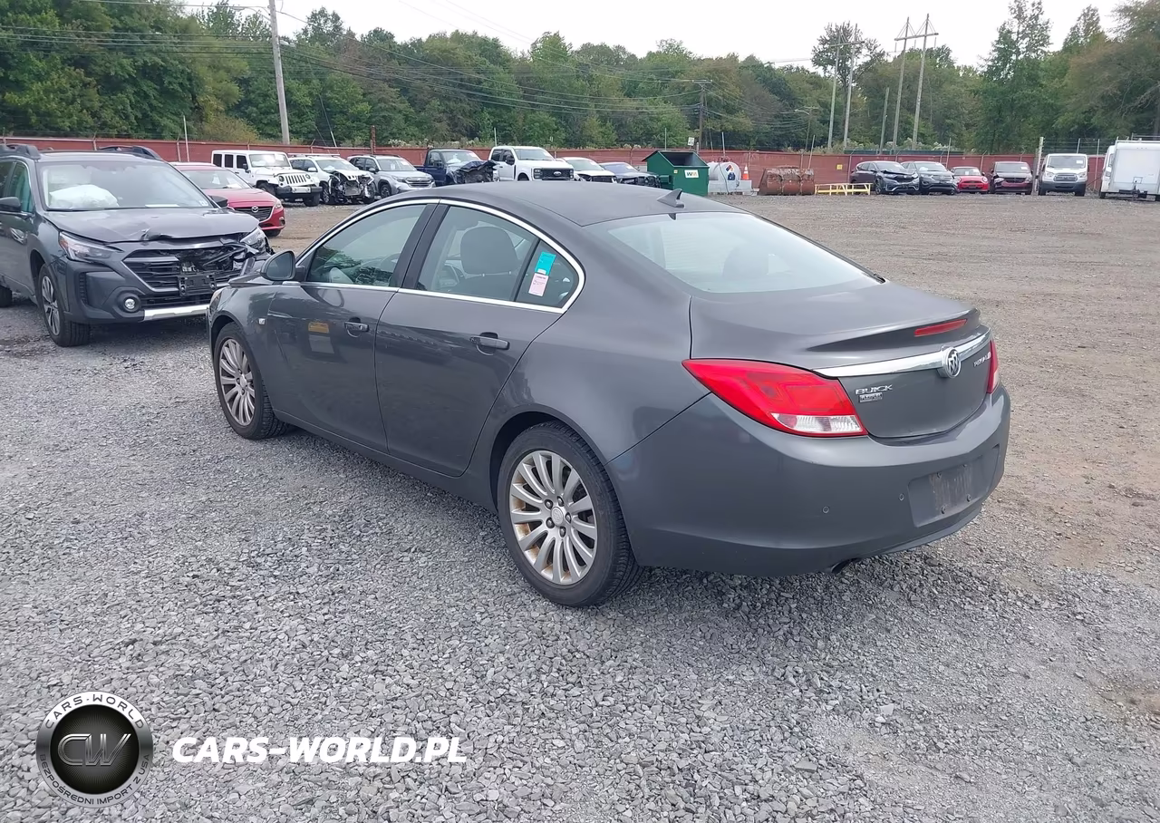 2011 Buick Regal Cxl Turbo Russelsheim VIN:W04GW5EV2B1123921 - 3