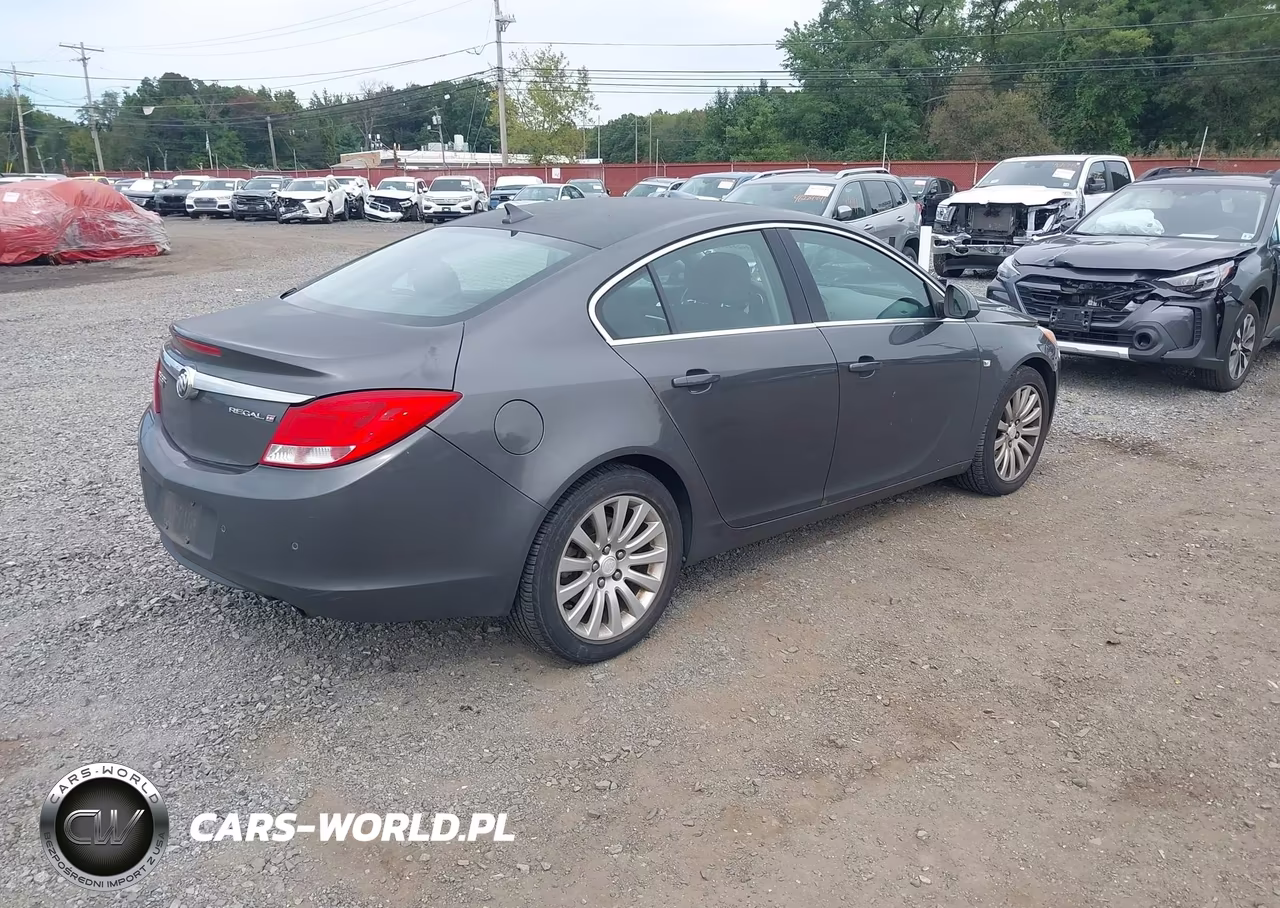 2011 Buick Regal Cxl Turbo Russelsheim VIN:W04GW5EV2B1123921 - 4