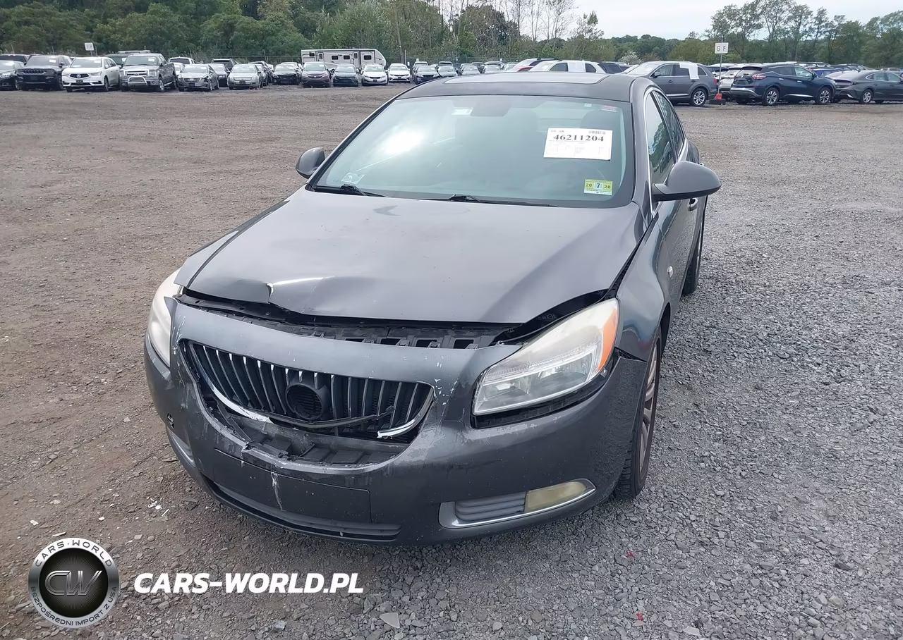 2011 Buick Regal Cxl Turbo Russelsheim VIN:W04GW5EV2B1123921 - 6