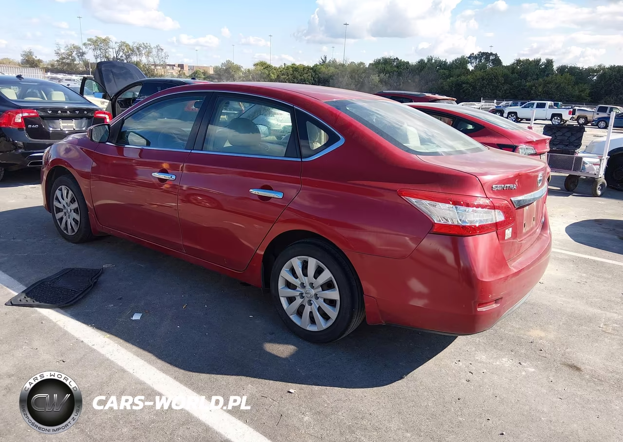 2013 Nissan Sentra S VIN:3N1AB7AP0DL724754 - 3
