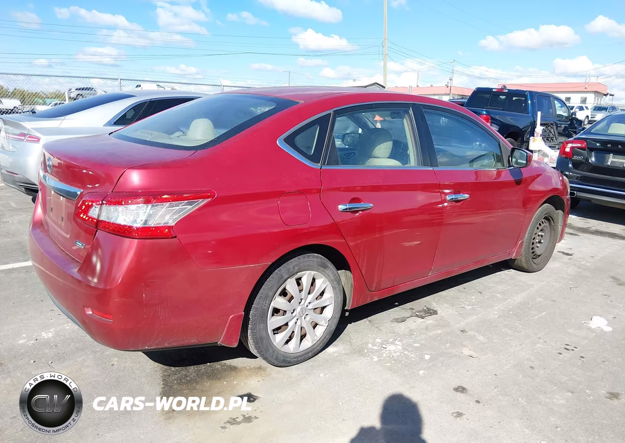 2013 Nissan Sentra S VIN:3N1AB7AP0DL724754 - 4