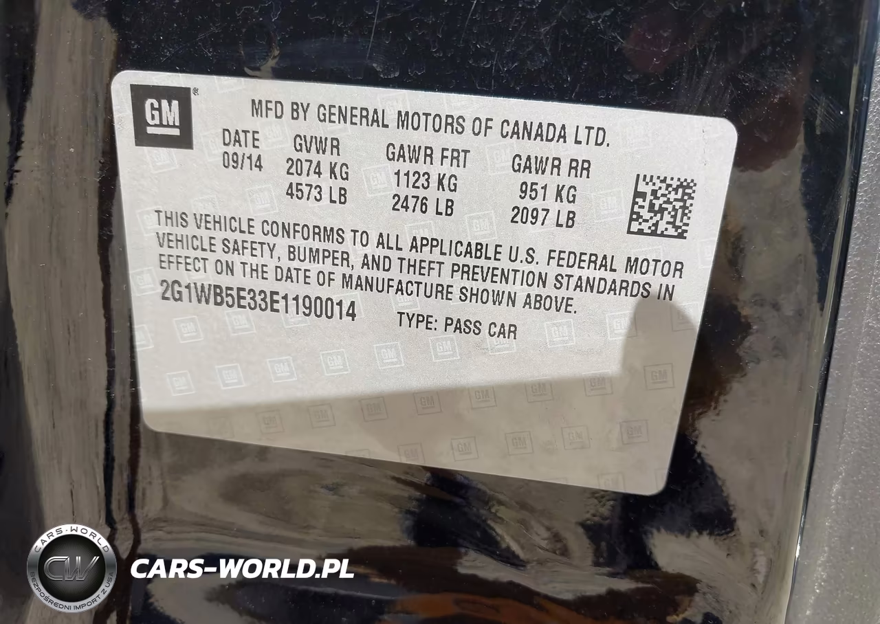 2014 Chevrolet Impala Limited Lt VIN:2G1WB5E33E1190014 - 9