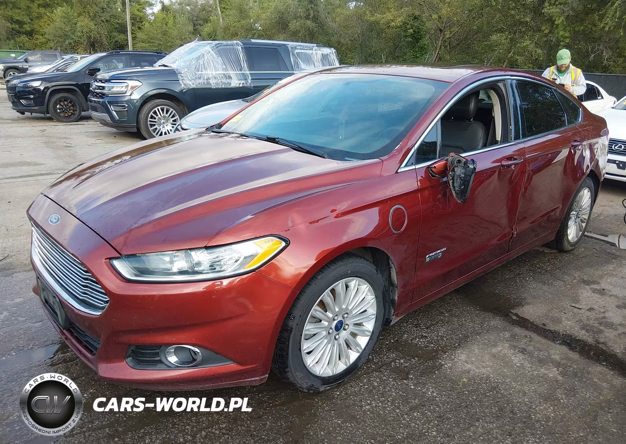 2014 Ford Fusion Energi Se Luxury VIN:3FA6P0PUXER382971 - 2