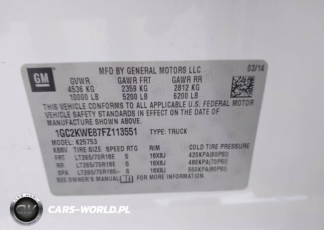 2015 Chevrolet Silverado 2500Hd Ltz VIN:1GC2KWE87FZ113551 - 9