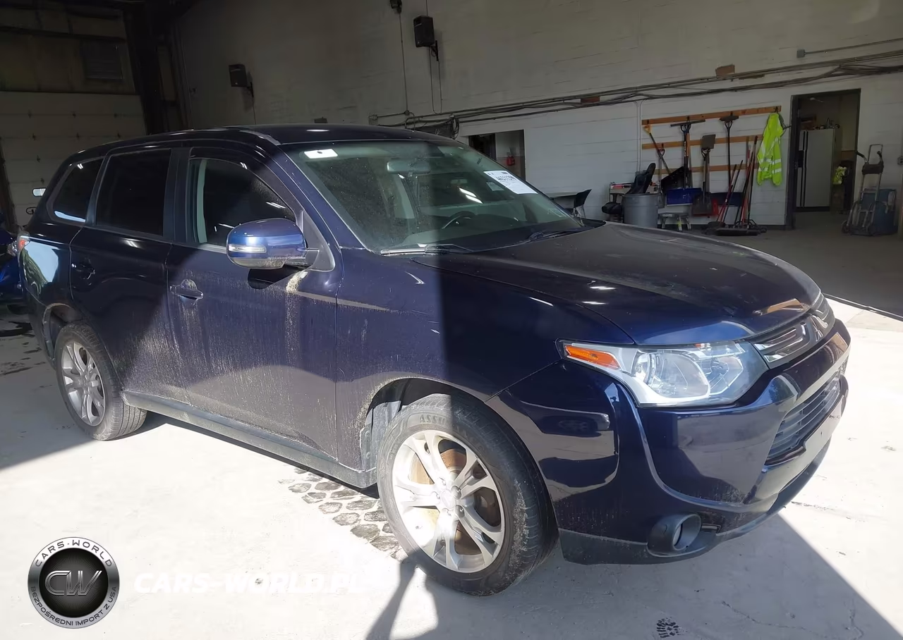 2014 Mitsubishi Outlander Se VIN:JA4AZ3A32EZ012457 - 1