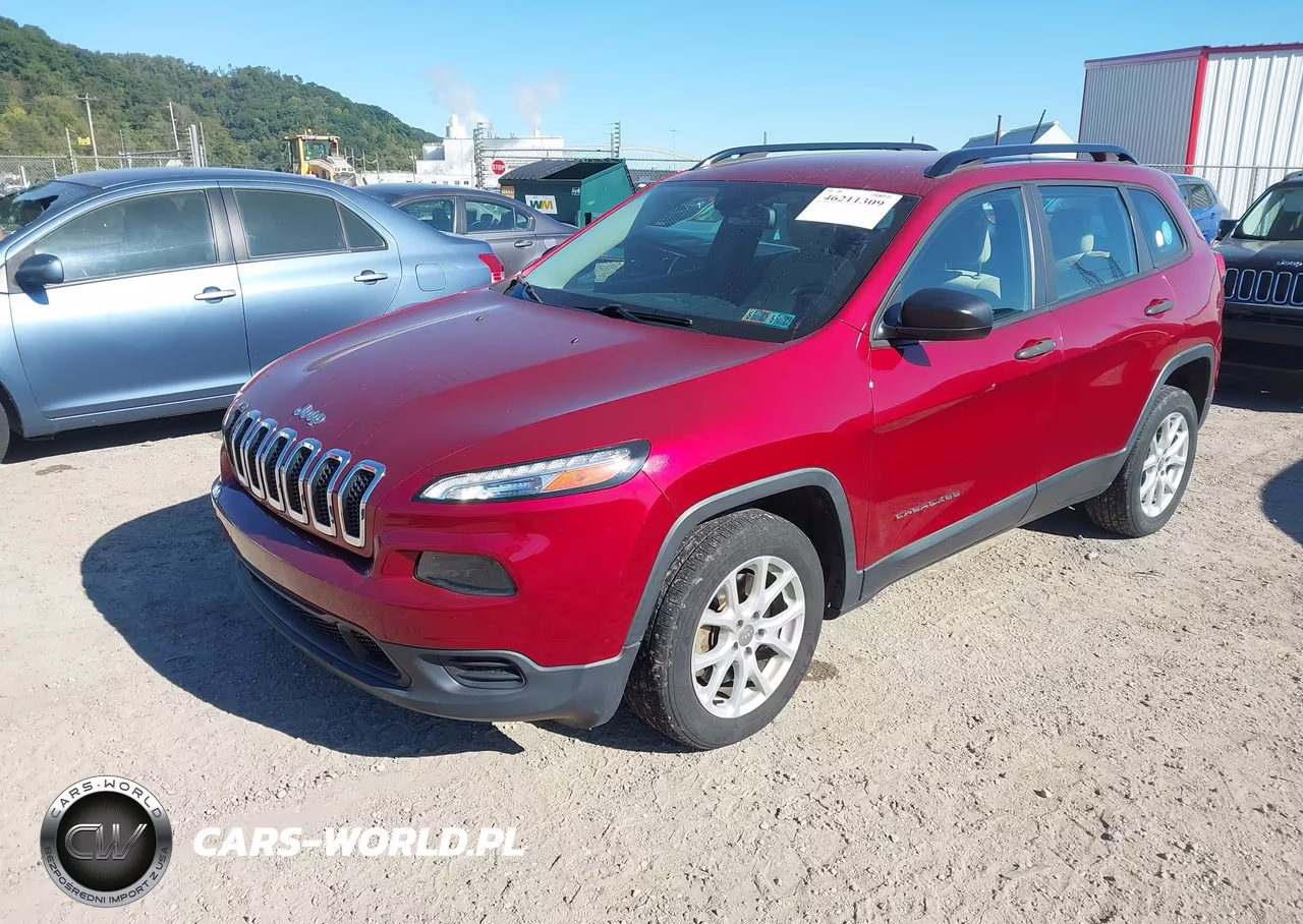 2015 Jeep Cherokee Sport VIN:1C4PJLAB8FW656840 - 2
