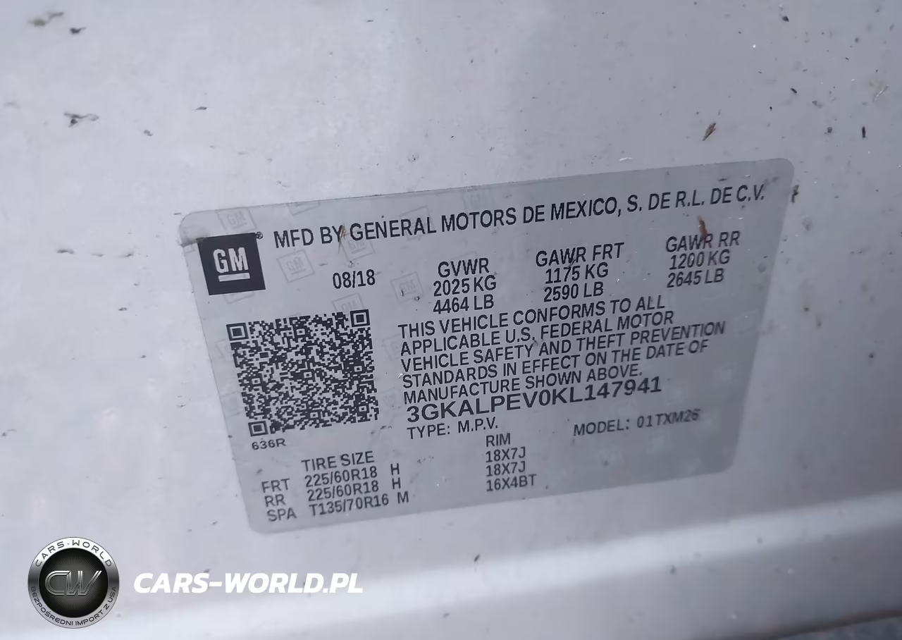 2019 GMC Terrain Slt VIN:3GKALPEV0KL147941 - 9