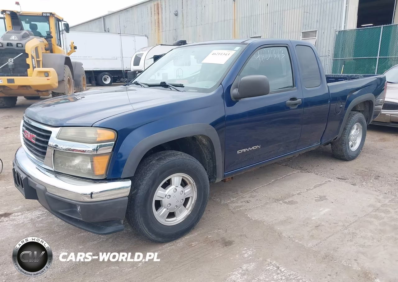 2004 GMC Canyon Sle VIN:1GTCS196548114765 - 2
