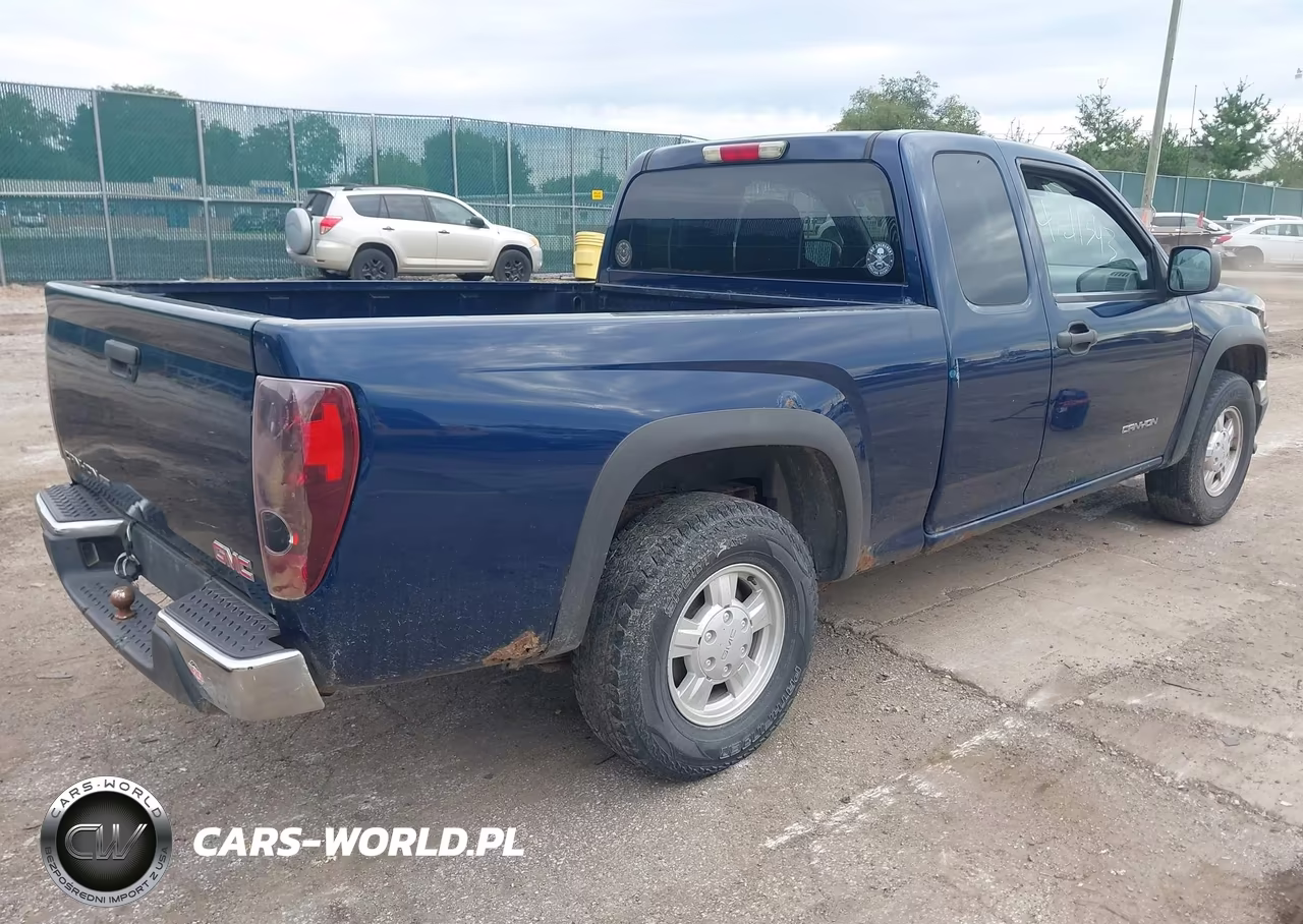 2004 GMC Canyon Sle VIN:1GTCS196548114765 - 4