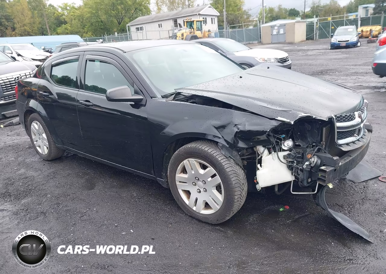2014 Dodge Avenger Se VIN:1C3CDZAB0EN113418 - 1