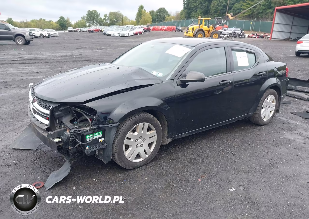 2014 Dodge Avenger Se VIN:1C3CDZAB0EN113418 - 2