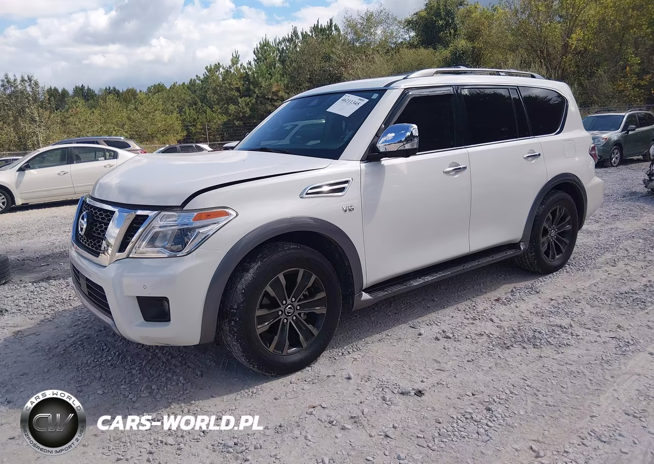 2018 Nissan Armada Platinum VIN:JN8AY2NF6J9331088 - 2