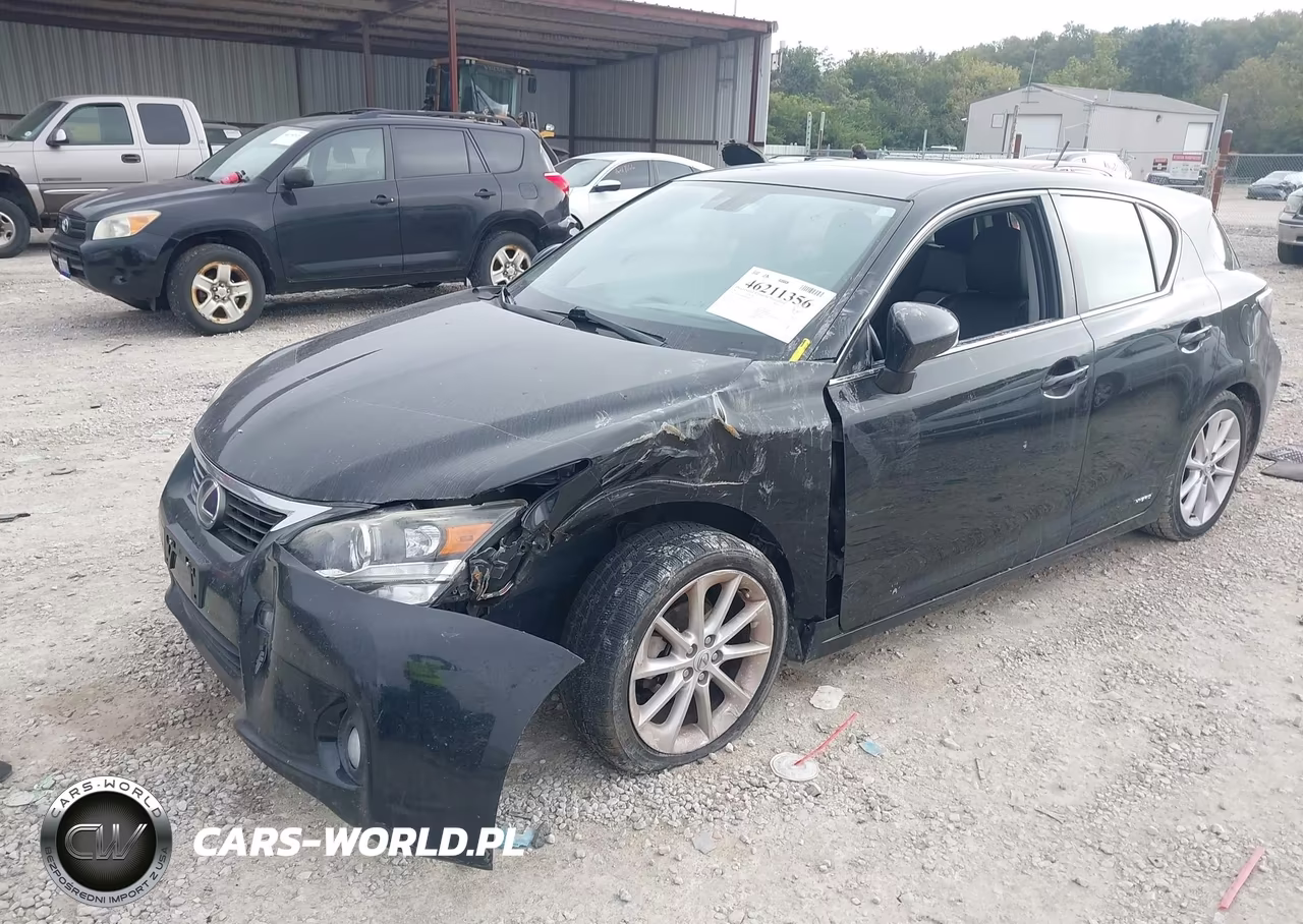 2012 Lexus Ct 200H Premium VIN:JTHKD5BH0C2096815 - 2