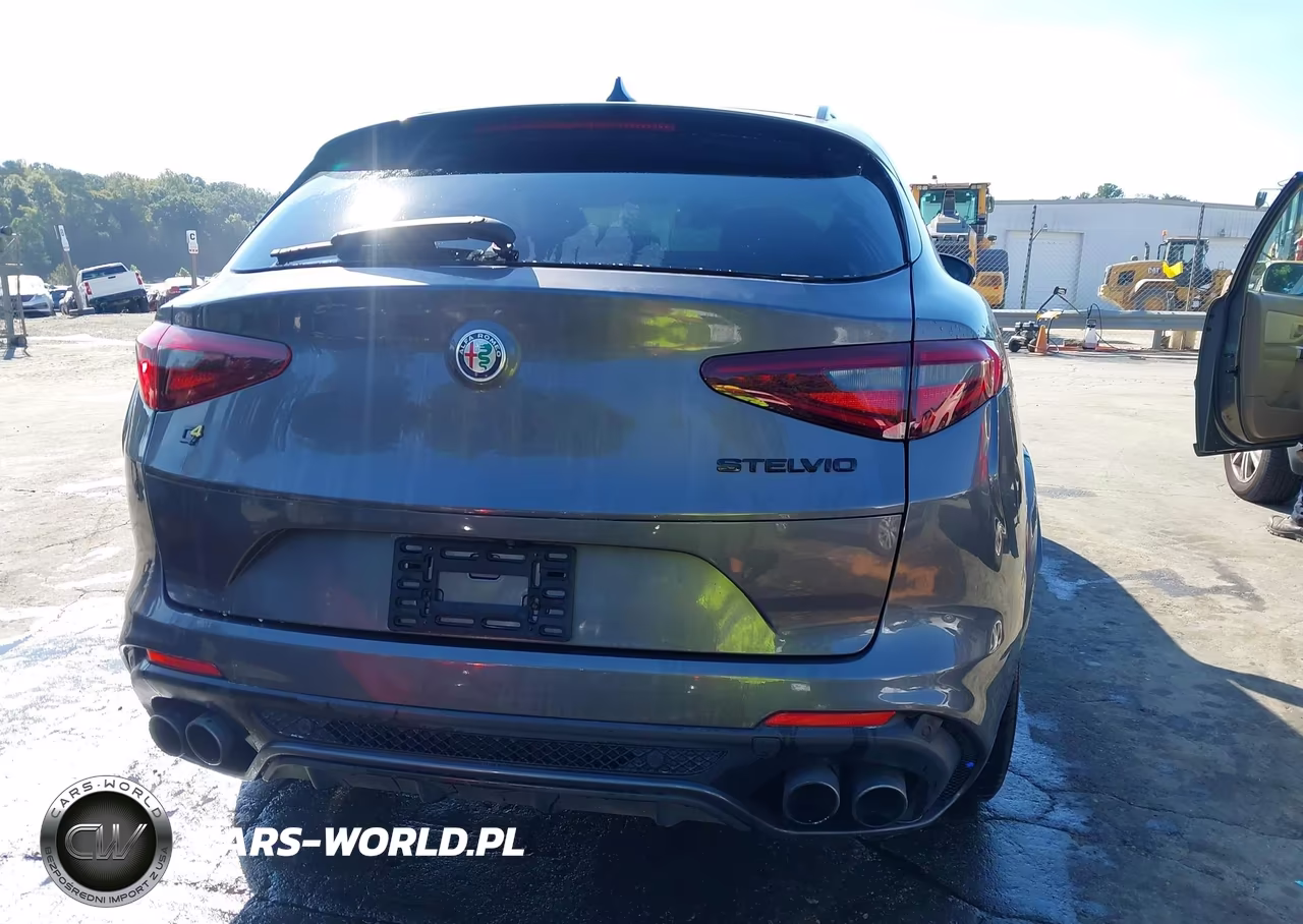 2019 Alfa Romeo Stelvio Quadrifoglio Awd VIN:ZASPAKEV7K7C32043 - 16