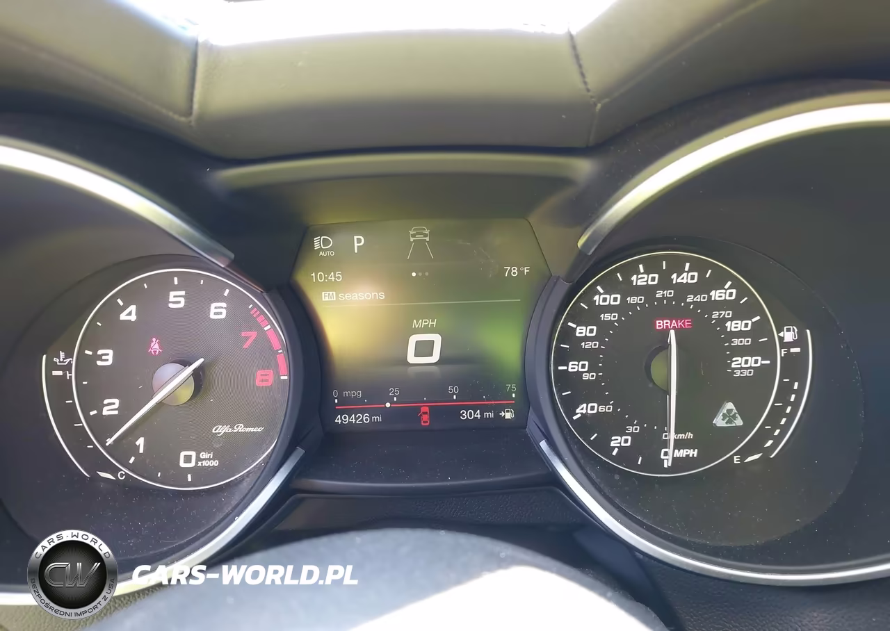 2019 Alfa Romeo Stelvio Quadrifoglio Awd VIN:ZASPAKEV7K7C32043 - 7