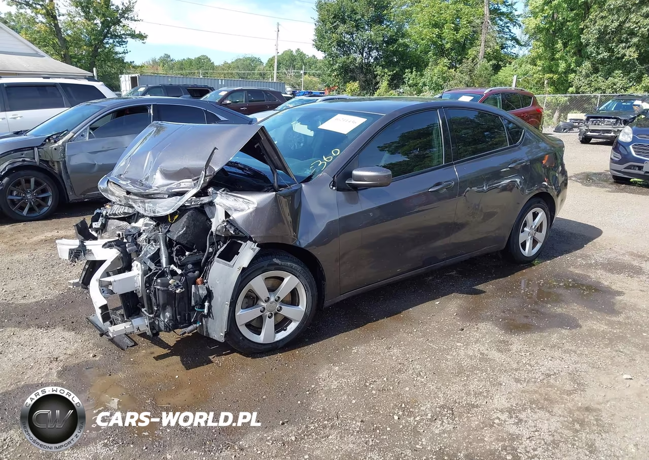 2016 Dodge Dart Sxt VIN:1C3CDFBB6GD694705 - 2