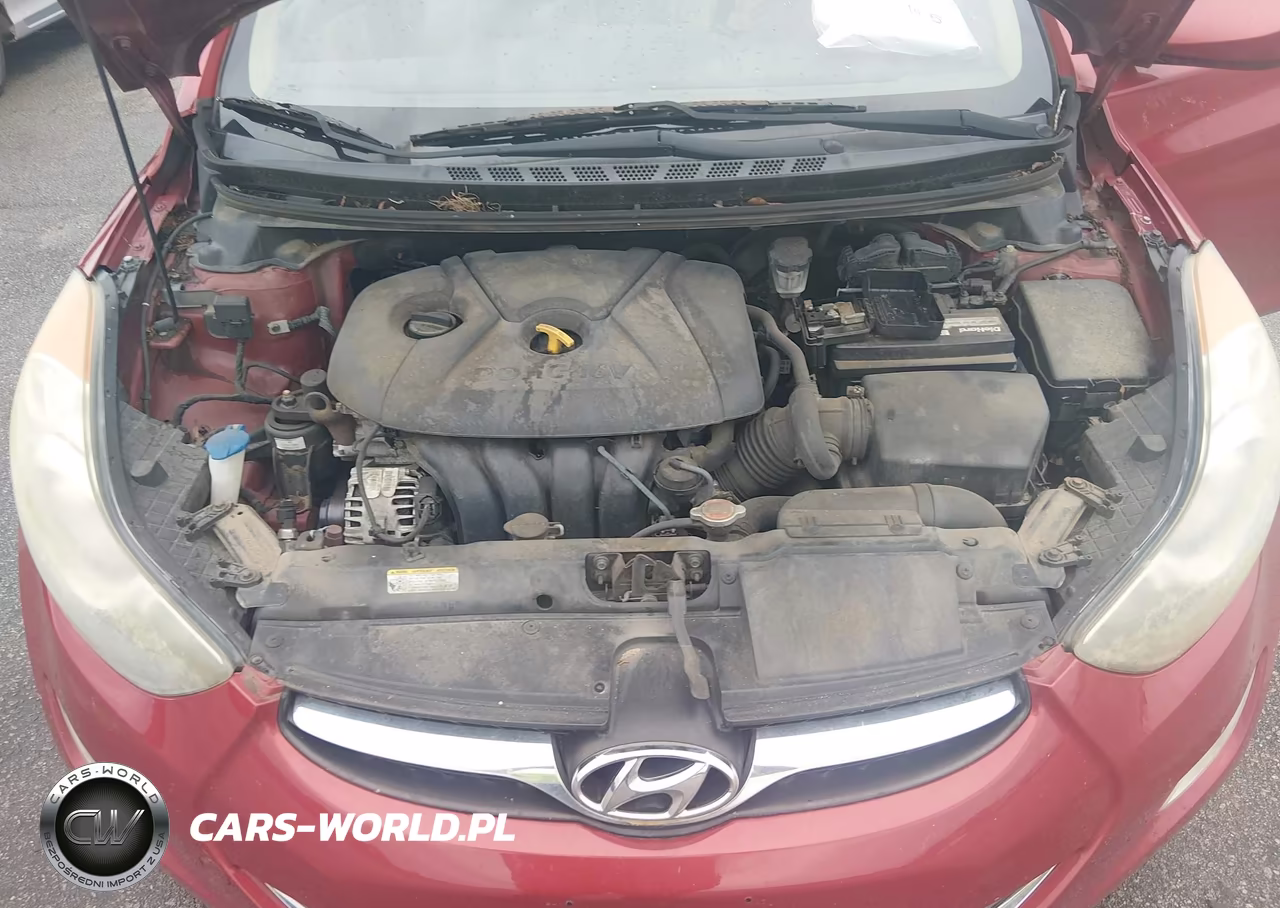 2013 Hyundai Elantra Gls VIN:KMHDH4AE4DU764021 - 10