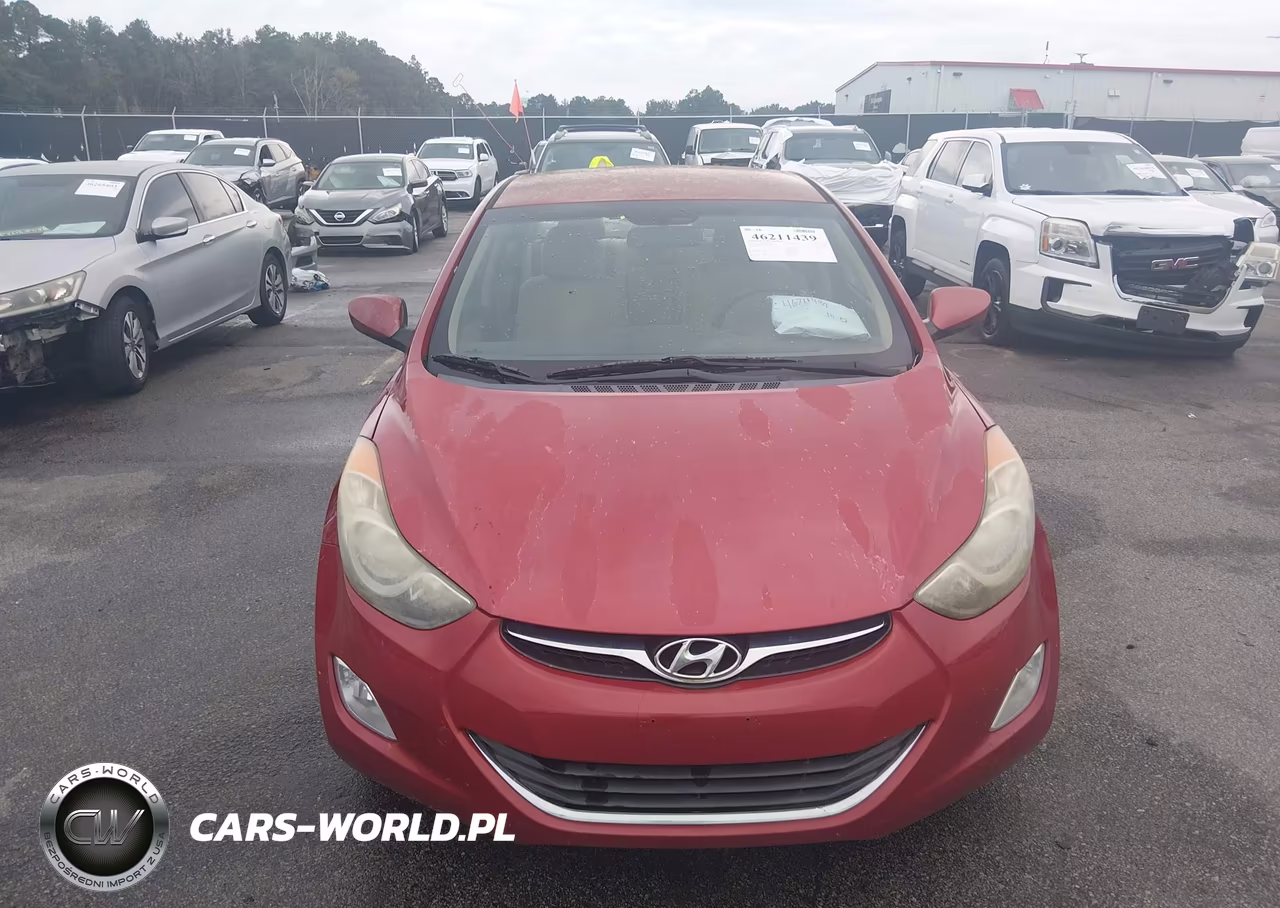 2013 Hyundai Elantra Gls VIN:KMHDH4AE4DU764021 - 12