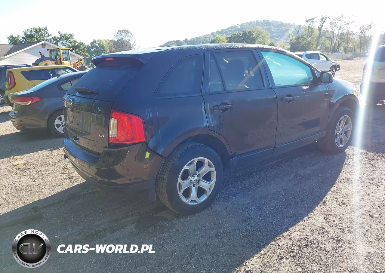 2013 Ford Edge Sel VIN:2FMDK3JC6DBE24370 - 4