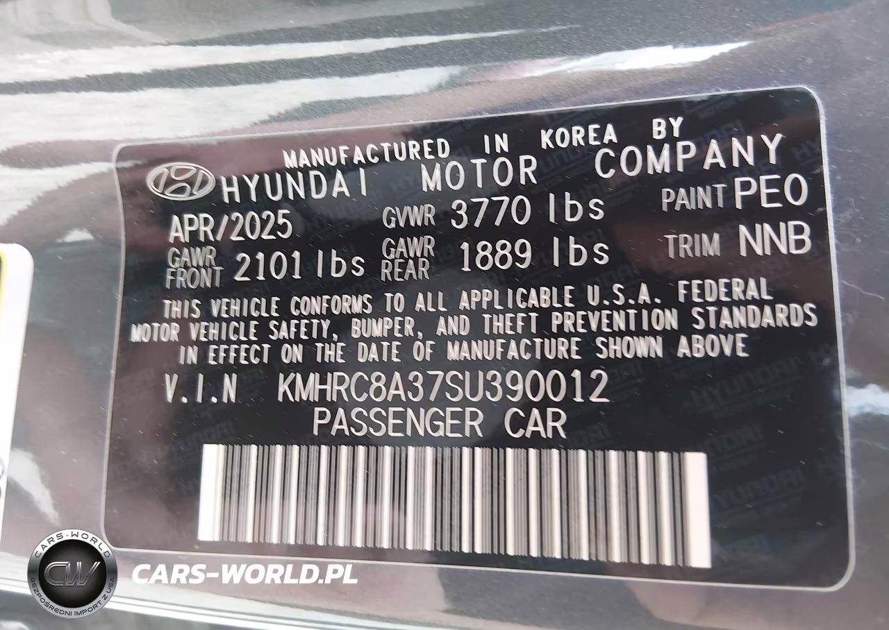 2025 Hyundai Venue Sel VIN:KMHRC8A37SU390012 - 9