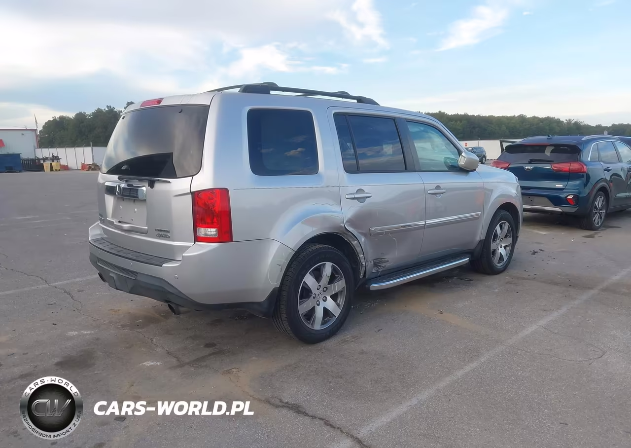 2014 Honda Pilot Touring VIN:5FNYF4H91EB030774 - 4