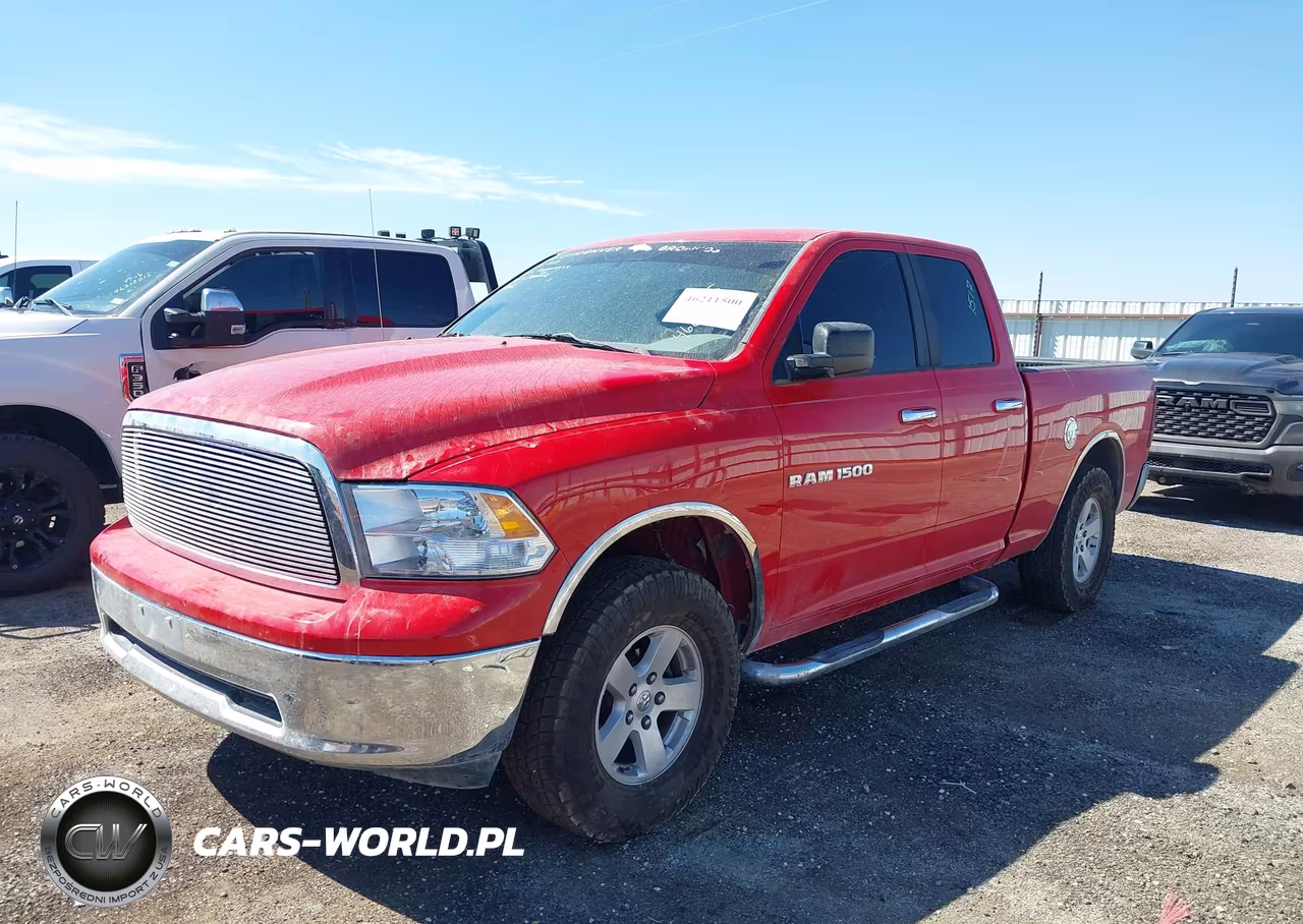2012 Ram 1500 Slt VIN:1C6RD6GP3CS292020 - 2