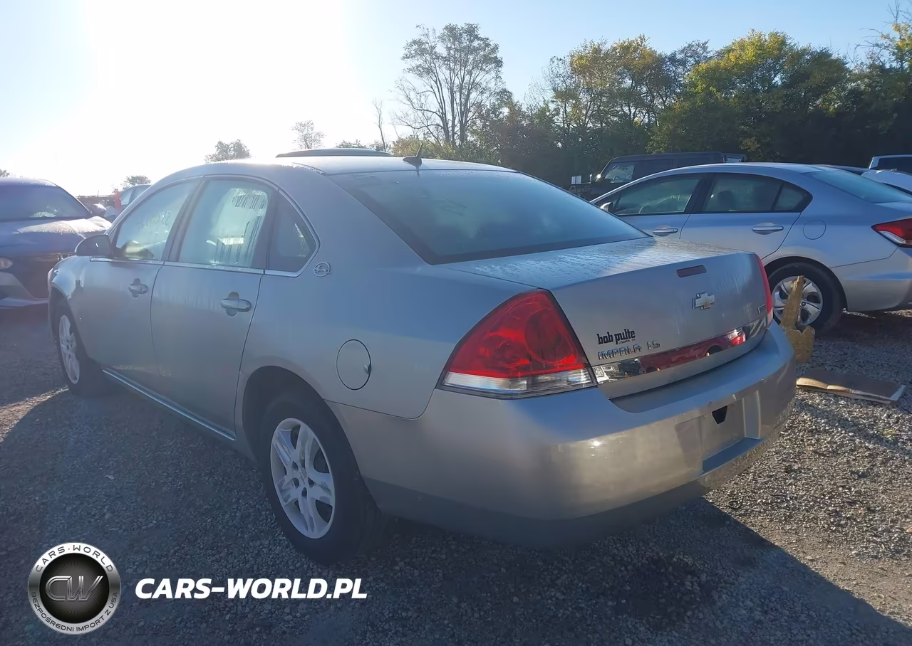 2008 Chevrolet Impala Ls VIN:2G1WB58K881304256 - 3