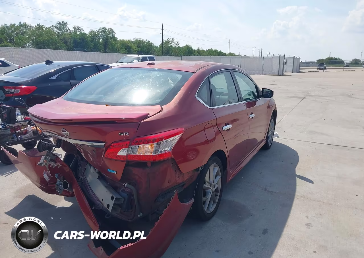 2014 Nissan Sentra Sr VIN:3N1AB7AP6EY299626 - 4