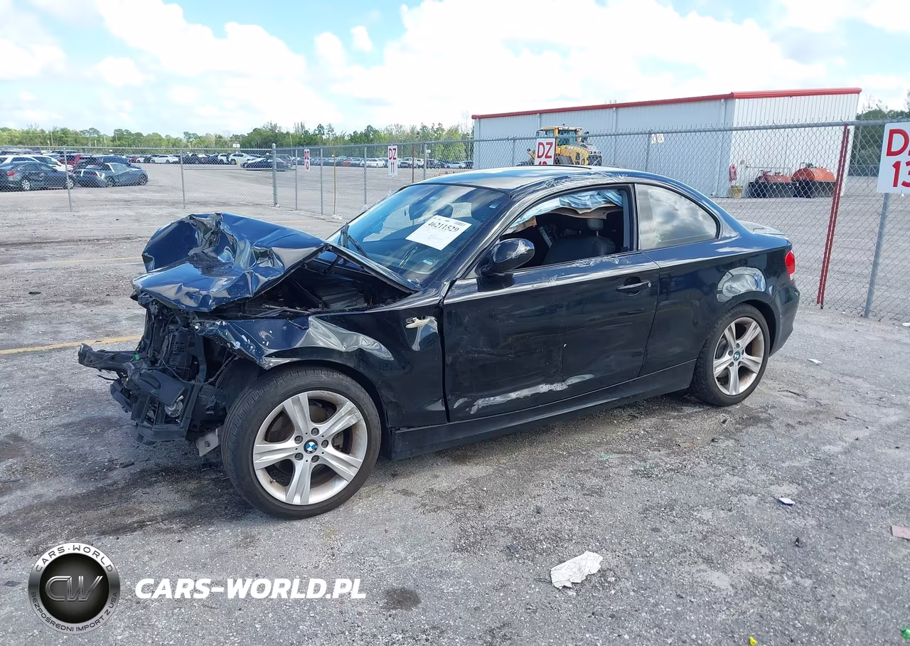 2008 BMW 128I VIN:WBAUP73588VF09457 - 2