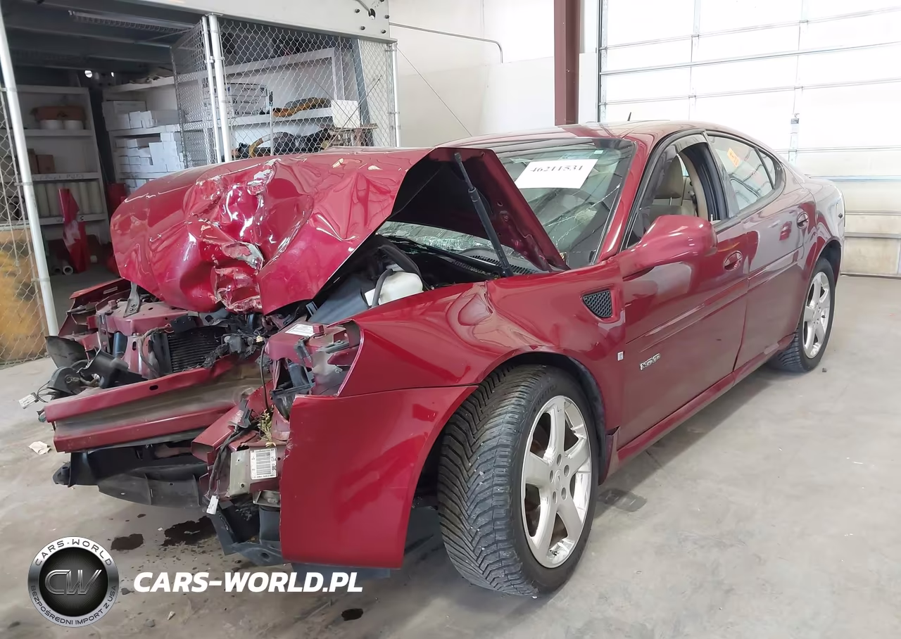 2008 Pontiac Grand Prix Gxp VIN:2G2WC58C781177419 - 2