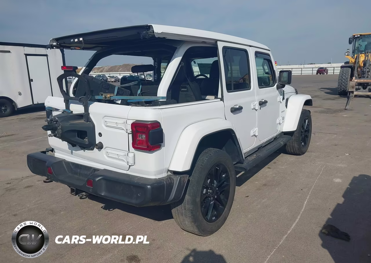 2021 Jeep Wrangler 4Xe Unlimited Sahara 4X4 VIN:1C4JJXP65MW747942 - 4
