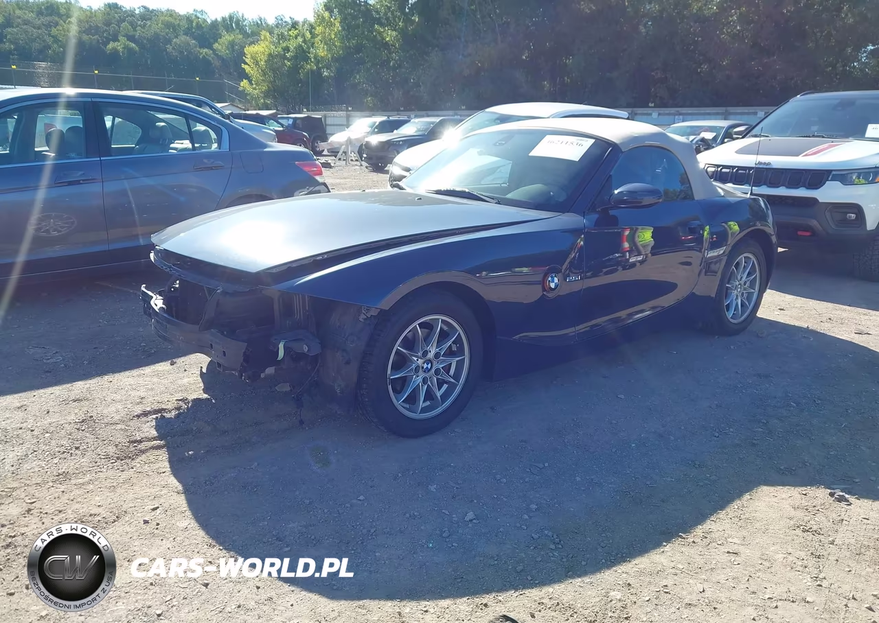 2003 BMW Z4 2.5I VIN:4USBT33413LS46858 - 2
