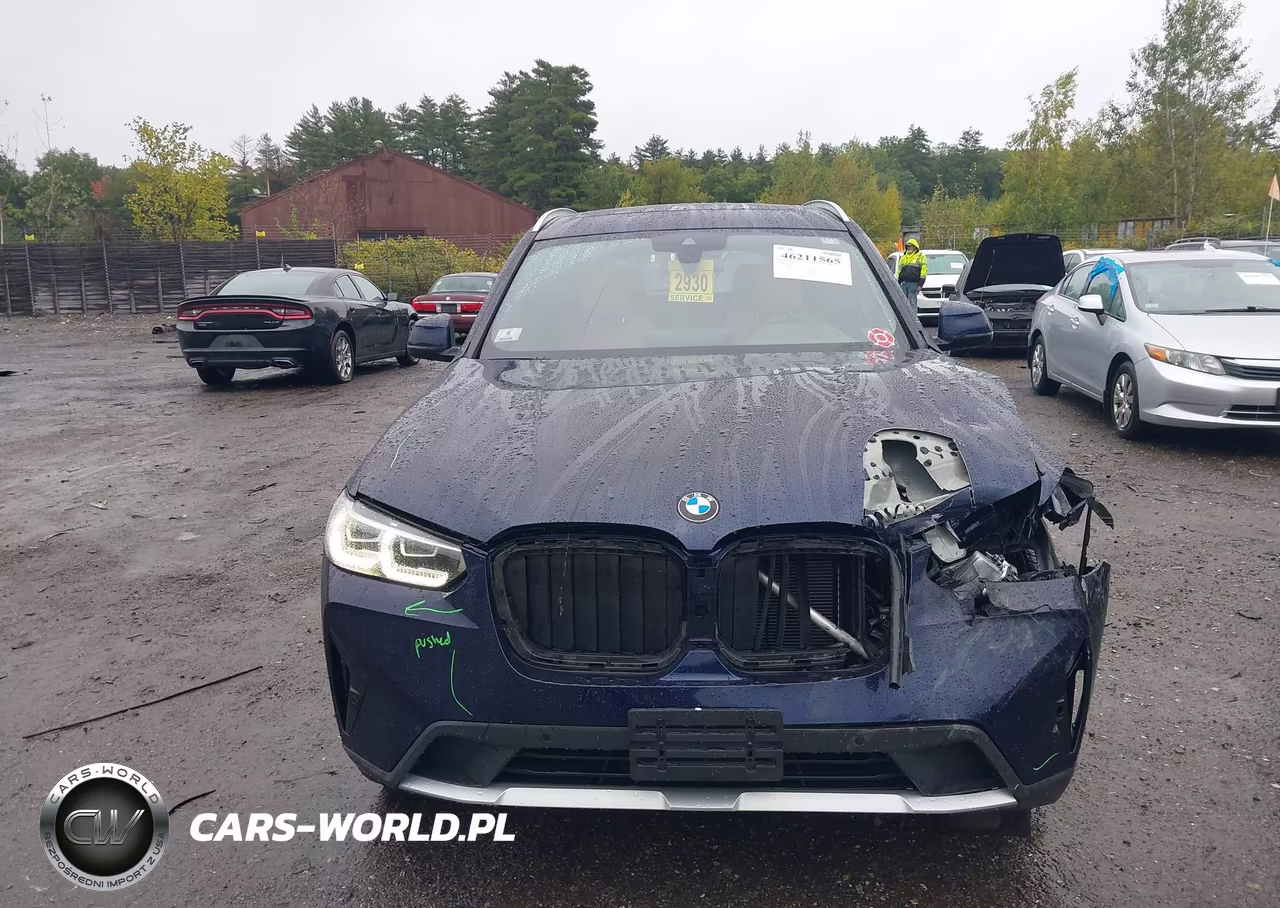 2022 BMW X3 xDrive30I VIN:5UX53DP08N9M93678 - 13