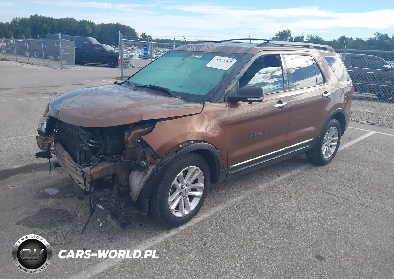 2012 Ford Explorer Xlt VIN:1FMHK8D84CGA07617 - 2