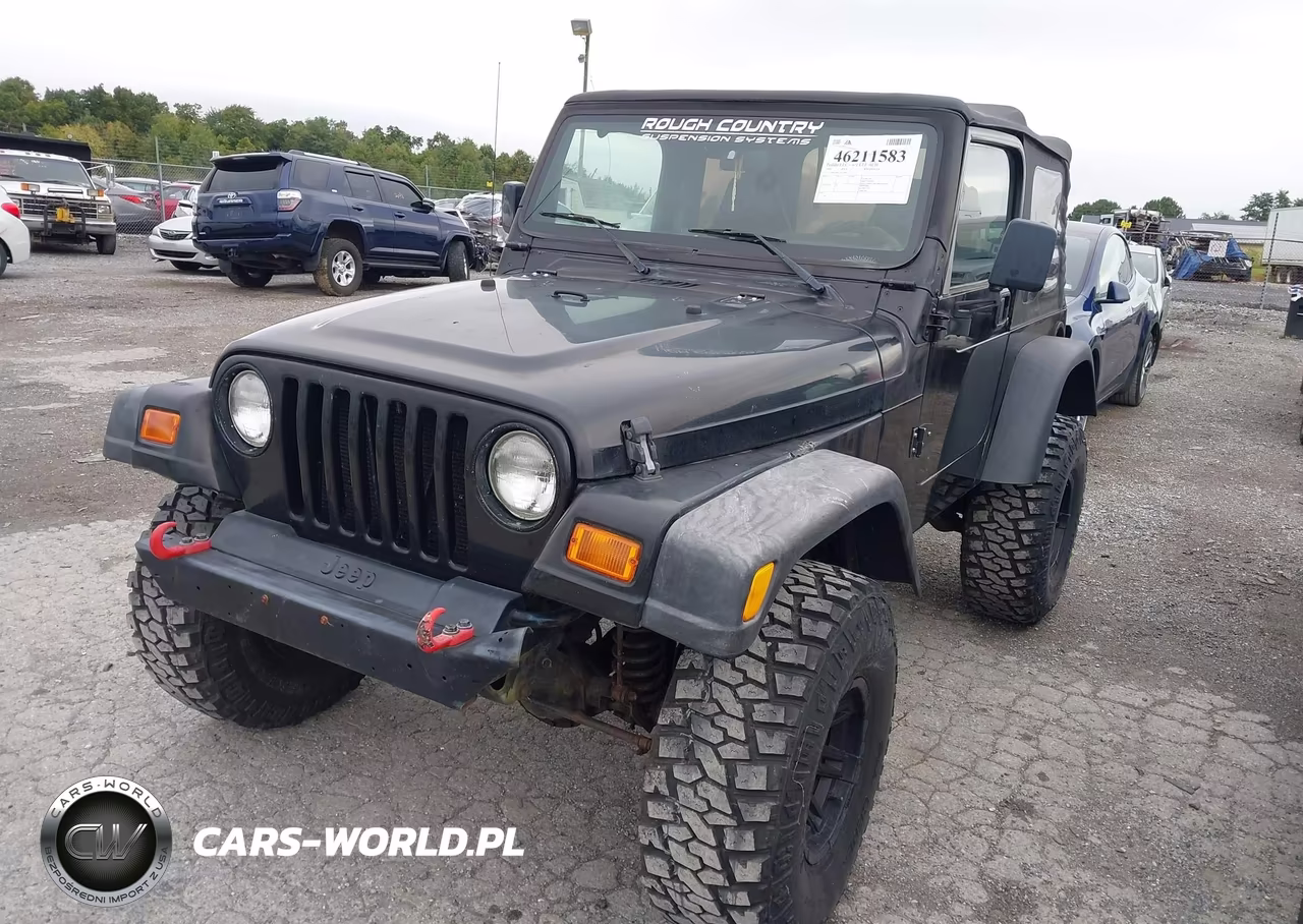 2001 Jeep Wrangler Sport VIN:1J4FA49S71P323841 - 2