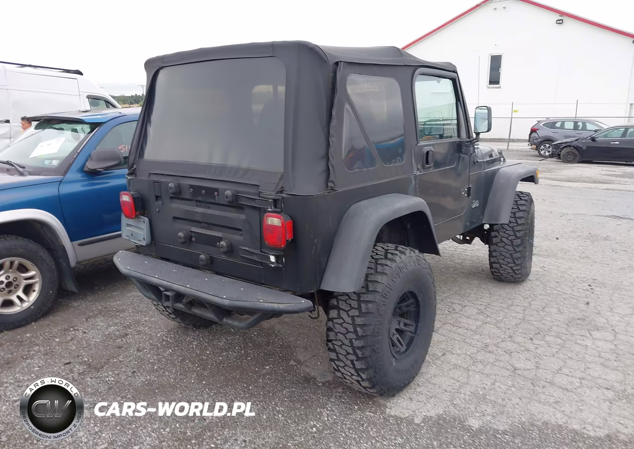 2001 Jeep Wrangler Sport VIN:1J4FA49S71P323841 - 4