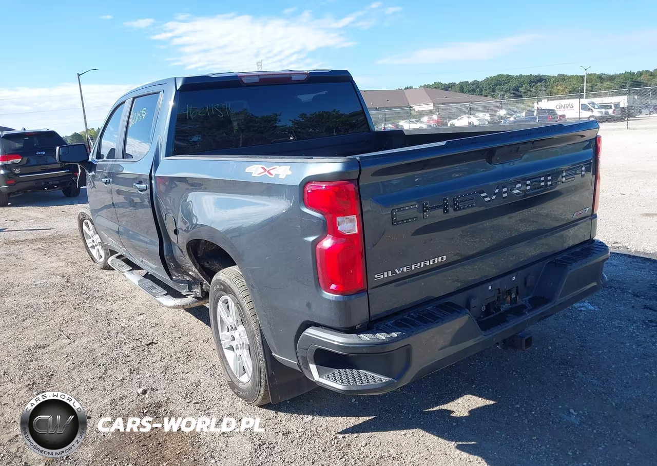 2020 Chevrolet Silverado K1500 Rst VIN:3GCPYEEK2LG232193 - 3