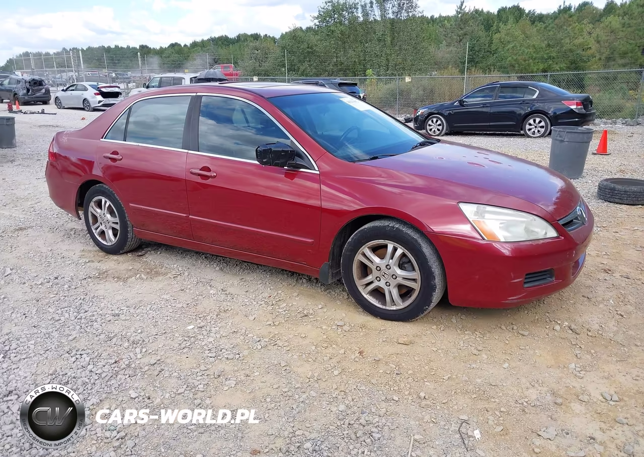 2007 Honda Accord 2.4 Ex VIN:1HGCM56887A169829 - 1