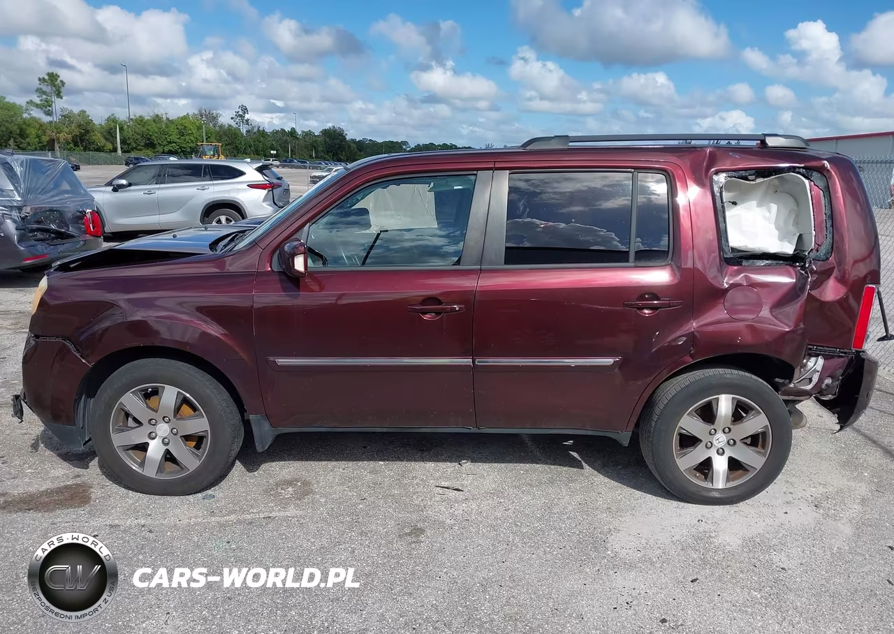 2013 Honda Pilot Touring VIN:5FNYF3H90DB007110 - 15