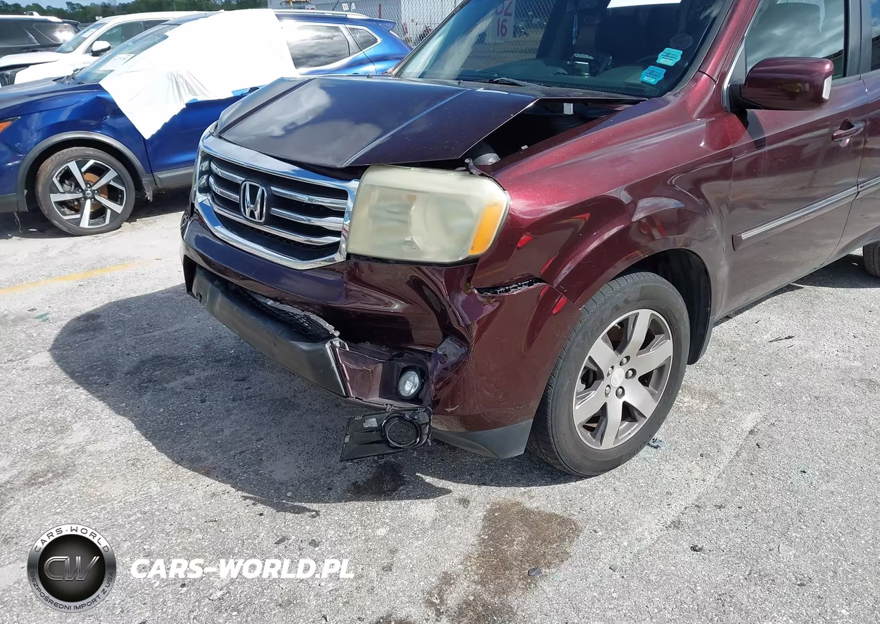 2013 Honda Pilot Touring VIN:5FNYF3H90DB007110 - 6
