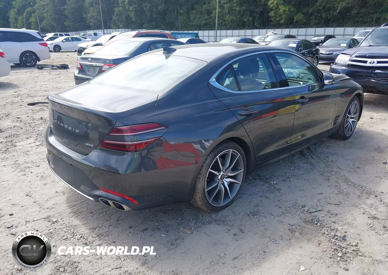 2022 Genesis G70 2.0T Awd VIN:KMTG34TA0NU099762 - 4