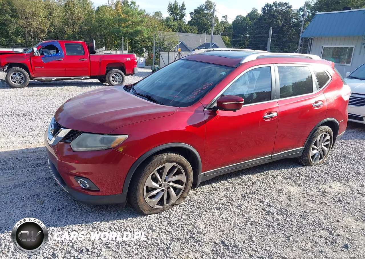 2014 Nissan Rogue S-Sl-Sv VIN:5N1AT2MT0EC750382 - 2