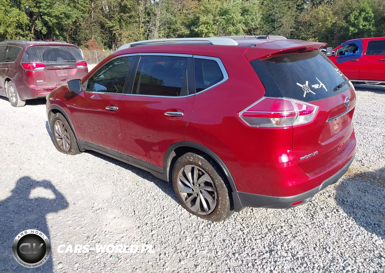 2014 Nissan Rogue S-Sl-Sv VIN:5N1AT2MT0EC750382 - 3