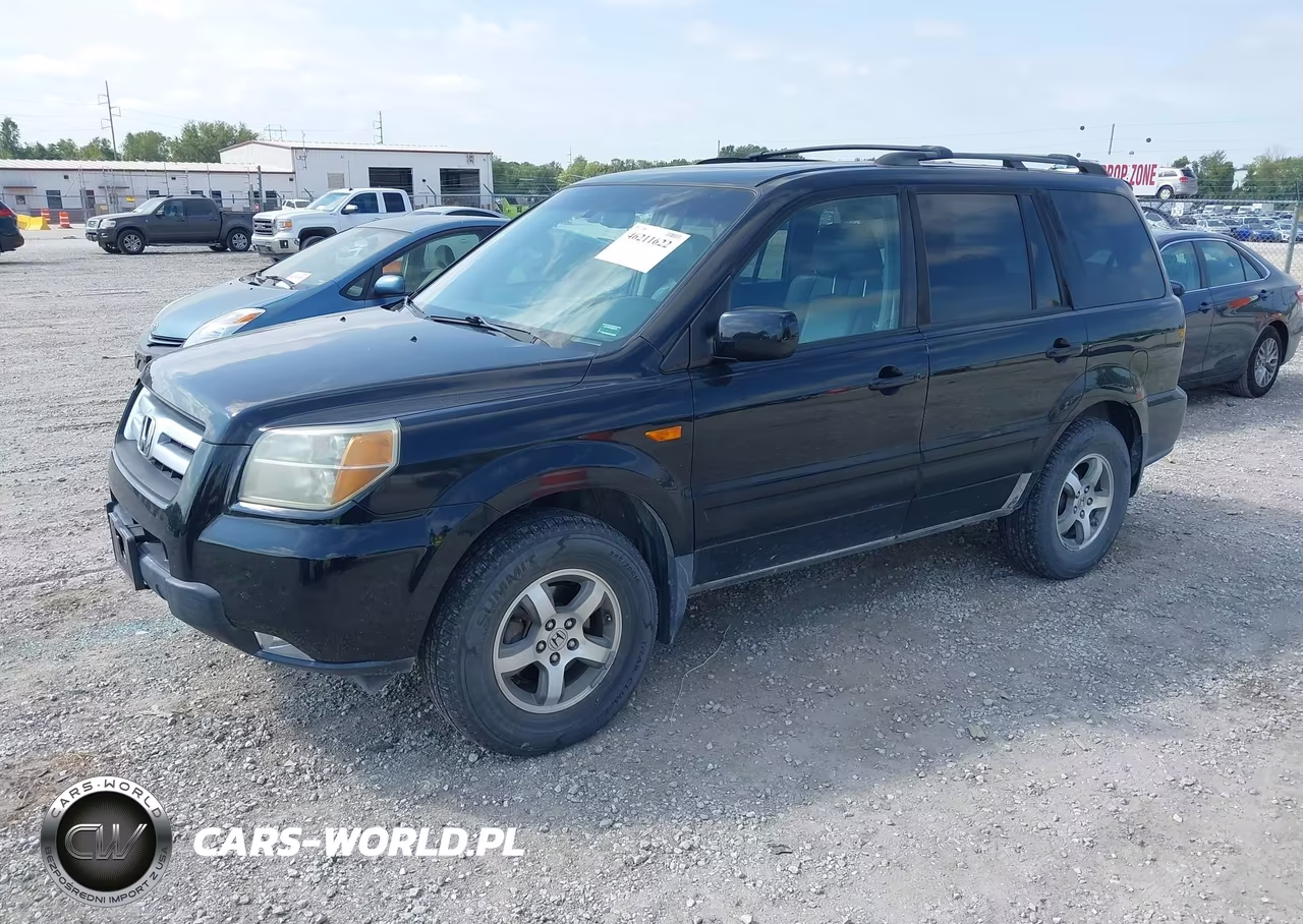 2006 Honda Pilot Ex-L VIN:2HKYF18646H550099 - 2