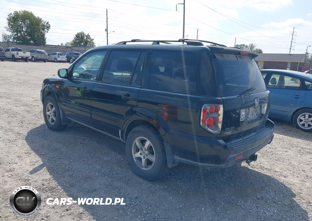 2006 Honda Pilot Ex-L VIN:2HKYF18646H550099 - 3