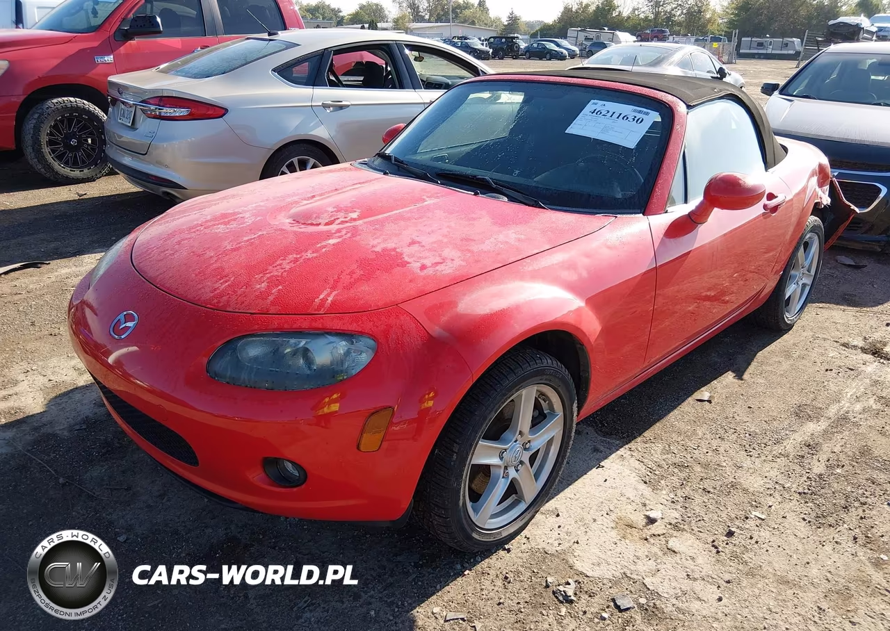 2008 Mazda Mx-5 Sport VIN:JM1NC25F880149628 - 2